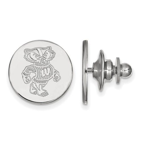 SS University of Wisconsin Bucky Lapel Pin