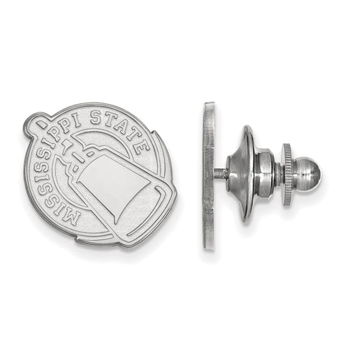 14kw Mississippi State University Cheer Lapel Pin