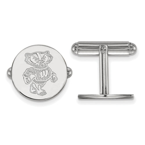 SS University of Wisconsin Bucky Cuff Links