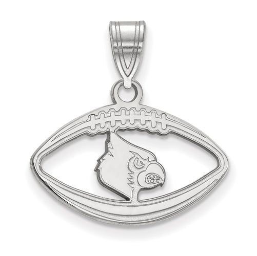 SS University of Louisville Cardinal Pendant in Football