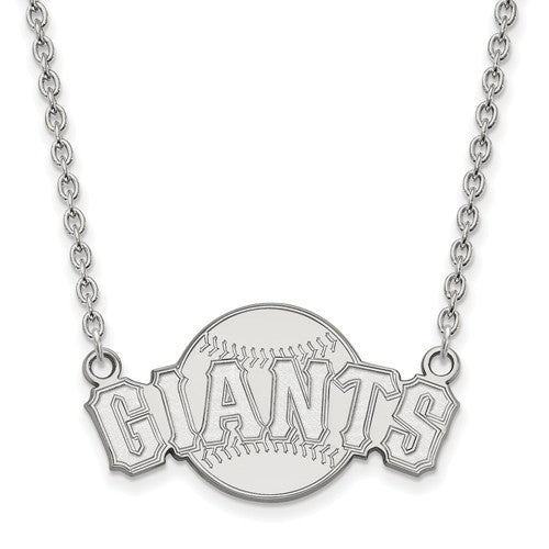 SS MLB  San Francisco Giants Large Logo Pendant w/Necklace