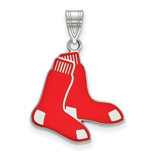 SS MLB  Boston Red Sox Large Enamel Logo Pendant