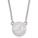 SS University of Alabama Small Disc Pendant w/Necklace