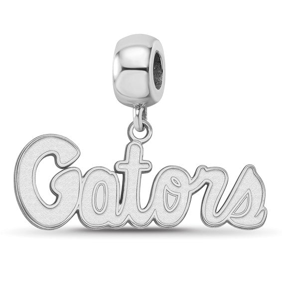 SS  University of Florida Gators Script Small Dangle Bead Charm