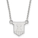 SS University of Illinois Small Pendant w/Necklace