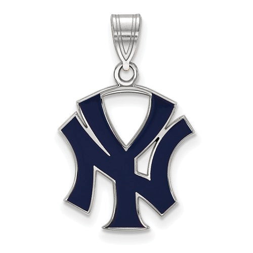 SS MLB  New York Yankees Large Enamel NY Pendant