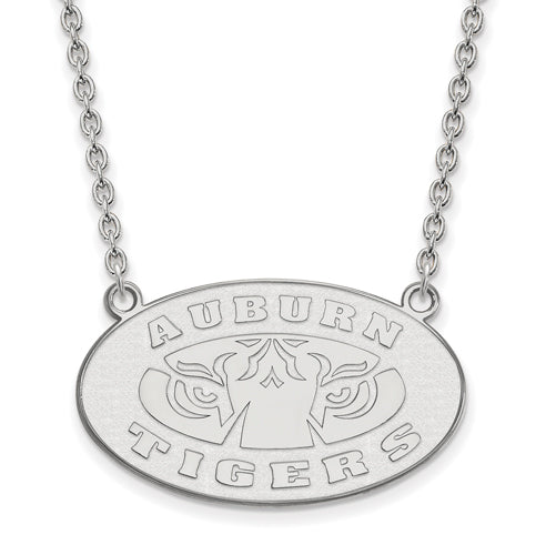 14kw Auburn University Large Pendant w/Necklace