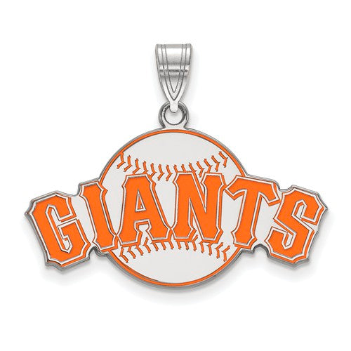 SS MLB  San Francisco Giants Large Enamel Pendant