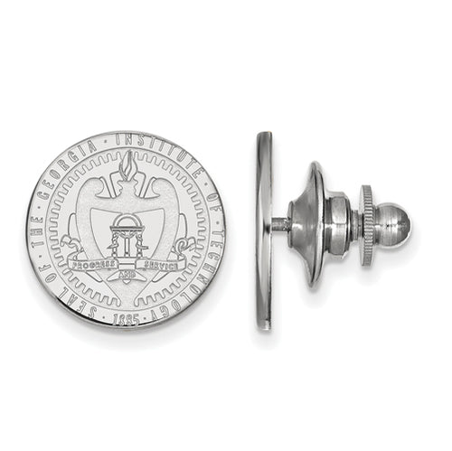 14kw Georgia Institute of Technology Crest Lapel Pin