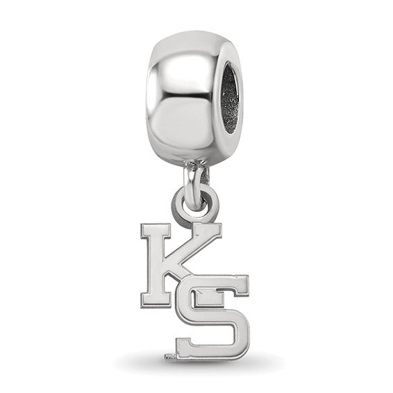 SS Kansas State University K-S XS Dangle Bead Charm