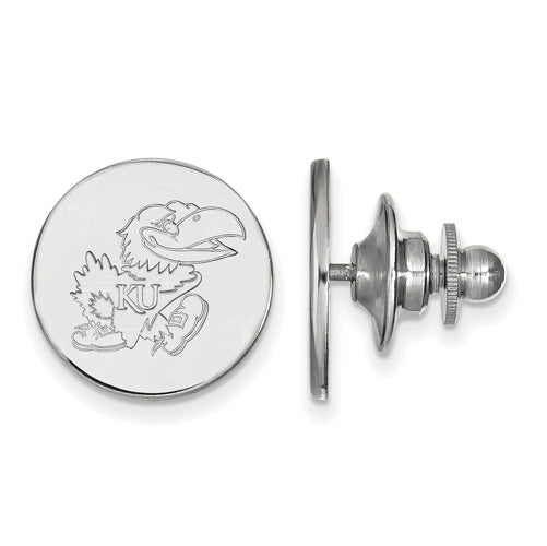 14kw University of Kansas Right Disc Lapel Pin