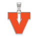 SS University of Virginia Large Enamel V Logo Pendant