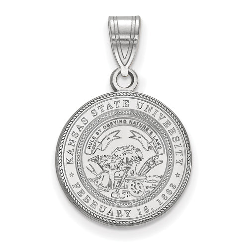 SS Kansas State University Medium Crest Pendant