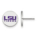 SS Louisiana State University Small Enamel Disc Earrings