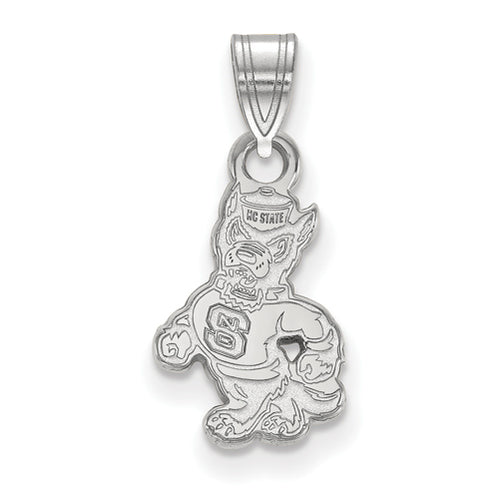 14kw North Carolina State University Small Mascot Pendant