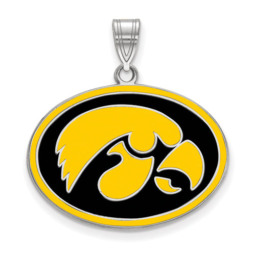 SS University of Iowa Large Enamel Pendant