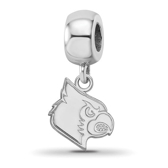 SS University of Louisville Cardinal Small Dangle Bead Charm