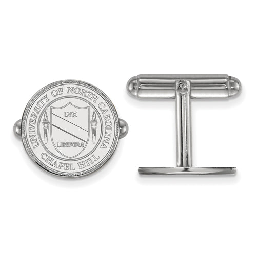 SS University of North Carolina Crest Cuff Links