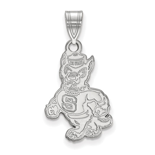 14kw North Carolina State University Large Mascot Pendant