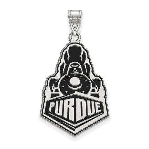 SS Purdue XL Train Logo Enamel Pendant