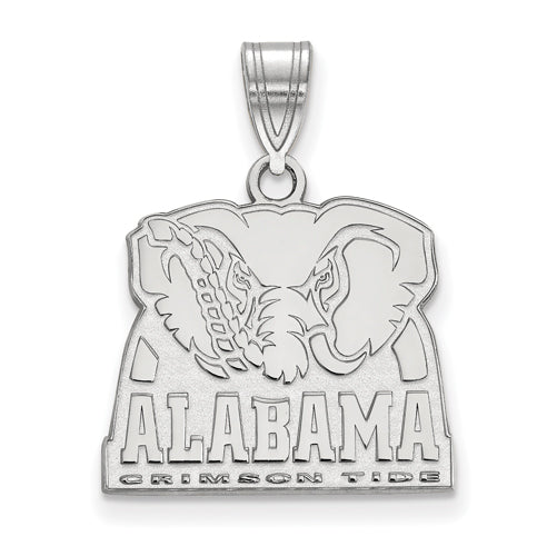 14kw University of Alabama Medium Elephant Pendant