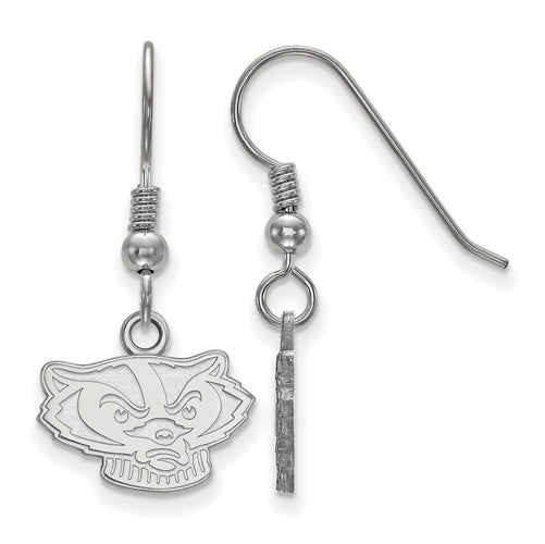 SS University of Wisconsin XS Badgers Dangle Earrings