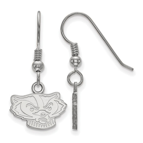 SS University of Wisconsin XS Badgers Dangle Earrings