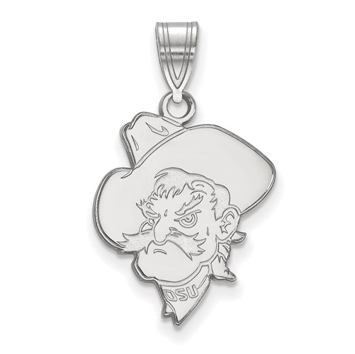 14kw Oklahoma State University Large "Pistol Pete" Head Pendant
