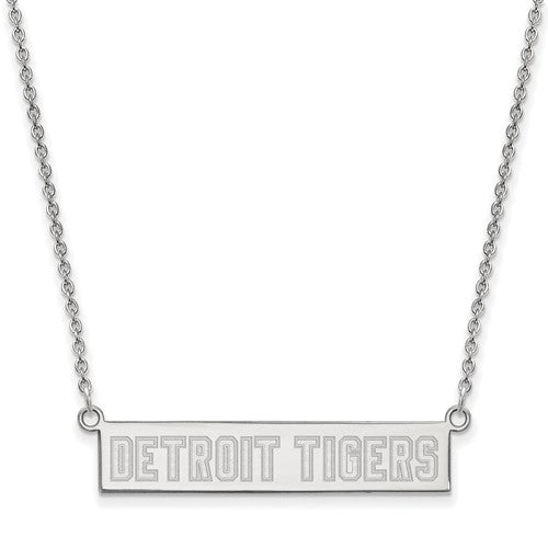 SS  Detroit Tigers Small Bar Necklace