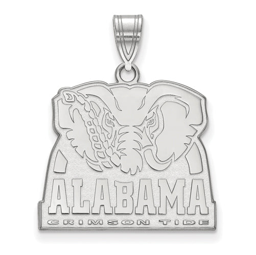 14kw University of Alabama Large Elephant Pendant
