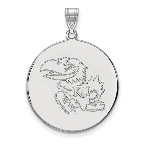 SS University of Kansas XL Disc Pendant