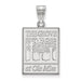 SS University  of Mississippi Large The Grove at Ole Miss Pendant