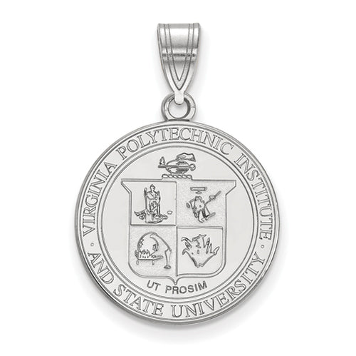 SS Virginia Tech Large Crest Pendant