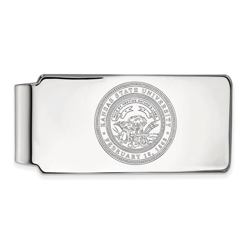 SS Kansas State University Money Clip Crest