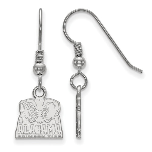 SS University of Alabama Elephant XS Dangle Wire Earrings