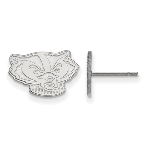 SS University of Wisconsin XS Badgers Post Earrings