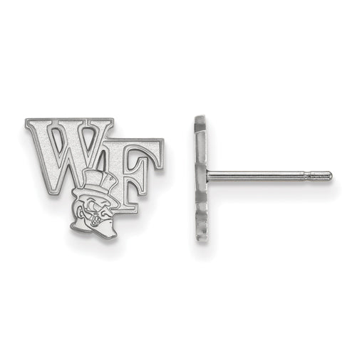 SS Wake Forest University XS Post WF w/deacon Earrings