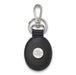 SS Georgia Institute of Tech Leather Oval Key Chain