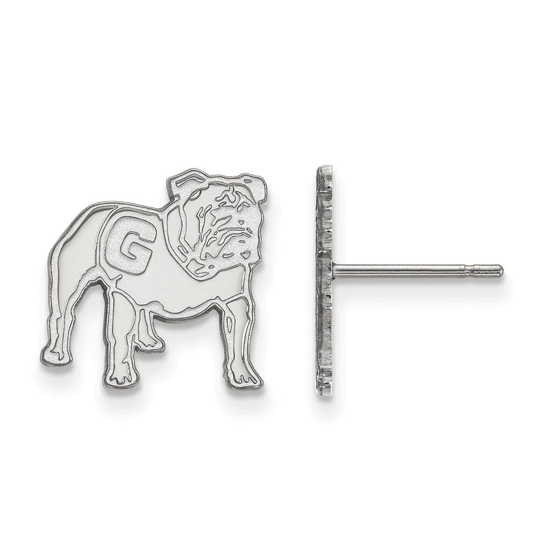 10kw University of Georgia Small Post Full Body Earrings