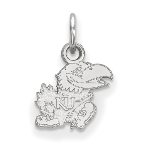 14kw University of Kansas XS Right Jayhawk Pendant