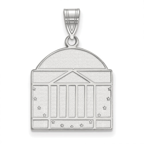 14kw University of Virginia Large Shield Pendant