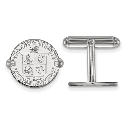 SS Virginia Tech Crest Cuff Links