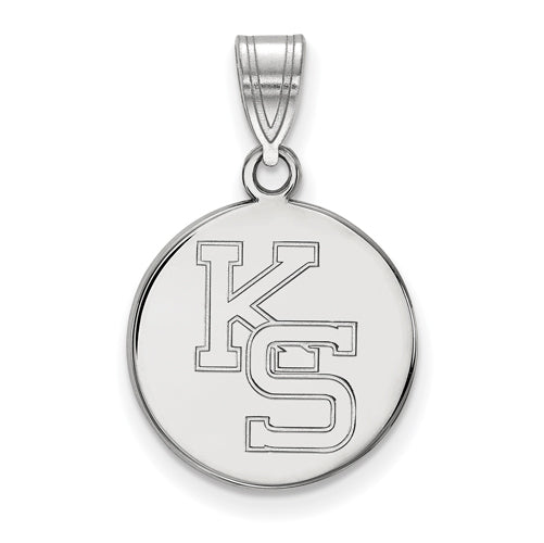 SS Kansas State University Medium Disc Pendant