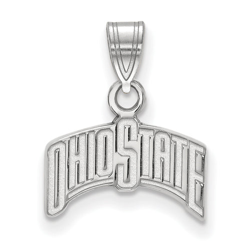 10kw Ohio State U Small "OHIO STATE" Pendant