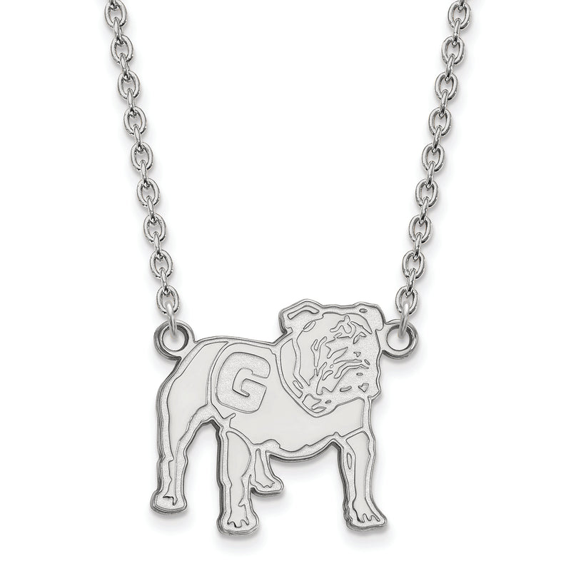 10kw University of Georgia Large Full Body Pendant w/Necklace