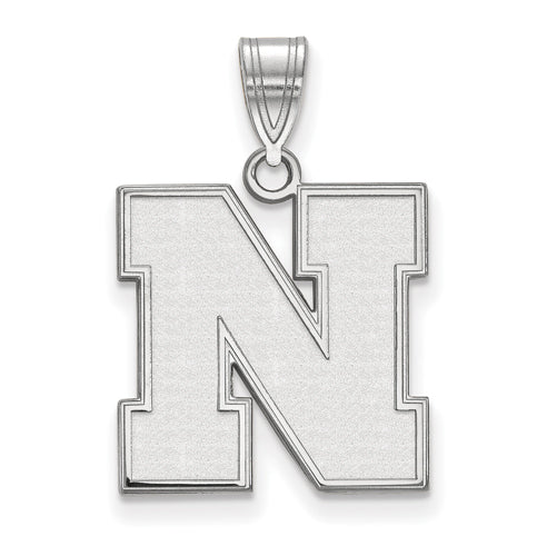 10kw University of Nebraska Medium Letter N Pendant