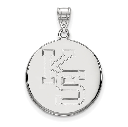 14kw Kansas State University Large Disc Pendant