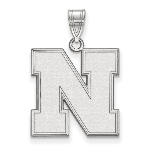 10kw University of Nebraska Large Letter N Pendant