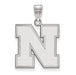 14kw University of Nebraska Large Logo Pendant