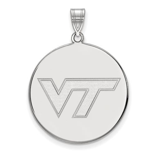 14kw Virginia Tech XL VT Logo Disc Pendant